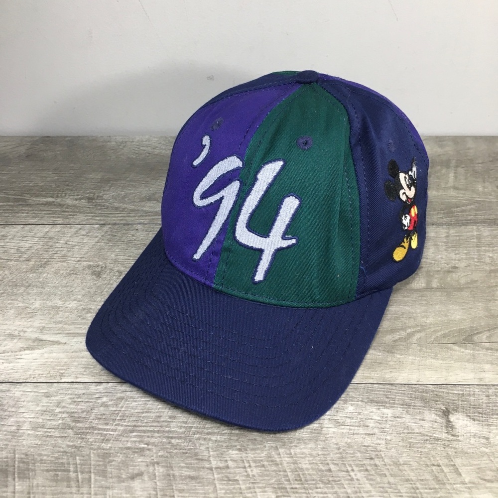 Vintage Mickey Mouse Goofy’s Hat Co 1990’s Disneyland SnapBack Cap Hat USA Made